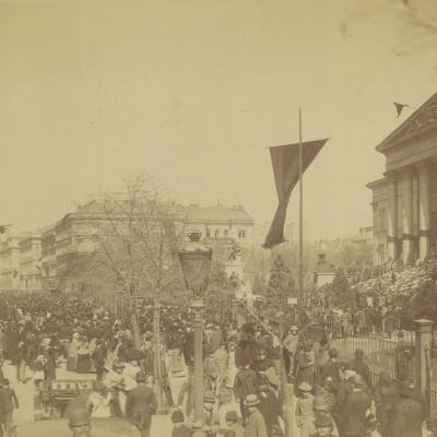 Kossuth Lajos temetése